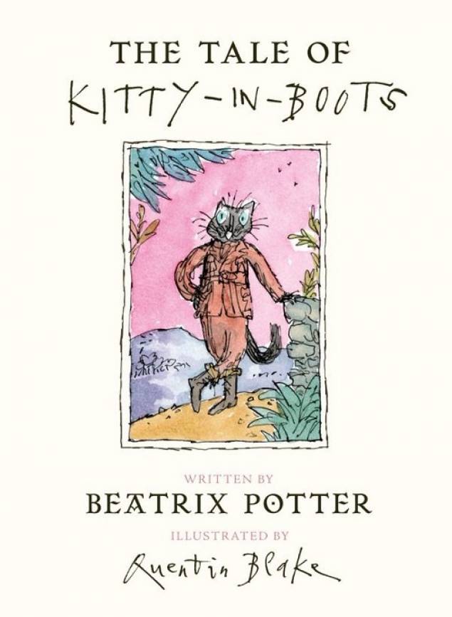 Penguin Books reveal the cover for 'The Tale of Kitty-in-Boots'