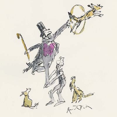 'Making a Mark' auction of Quentin's artworks for the Quentin Blake Centre for Illustration