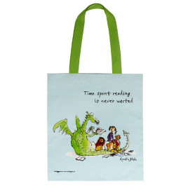 ‘Time Spent Reading ...’ tote bag